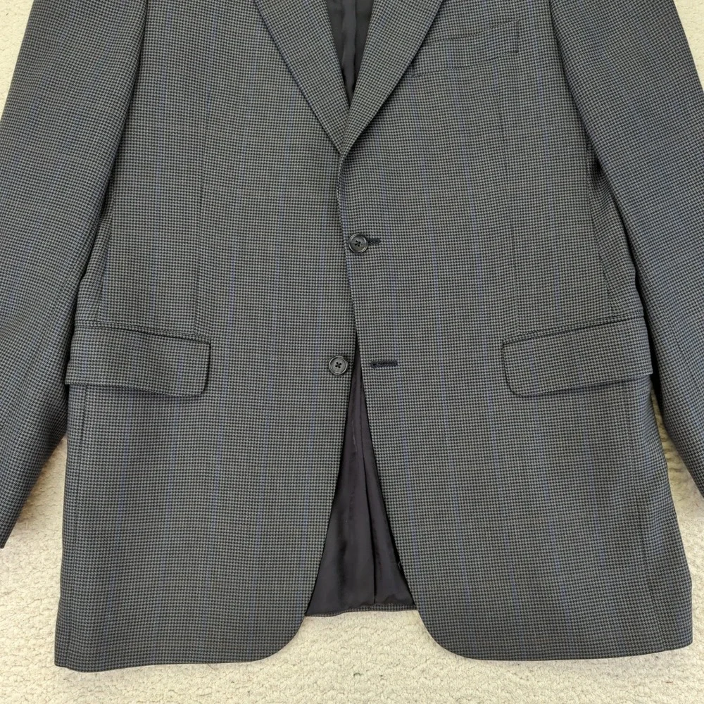 JACK VICTOR Saks Fifth Avenue‎ Mens Wool Blazer Jacket Suit Sport Coat Size 42L